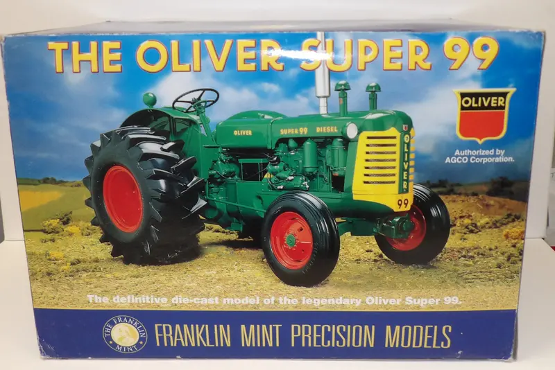 1/12 Oliver Super 99 Diesel Tractor – Large-Scale Vintage Farm Model
