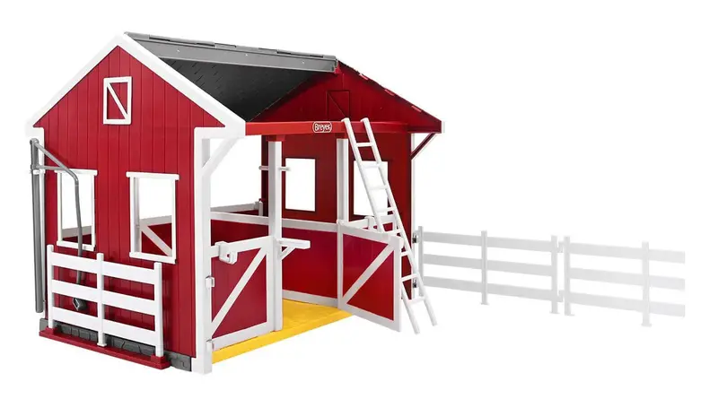 1/12 Summer Springs Country Stable – Detailed Equestrian Play Environment #B-FS-10252