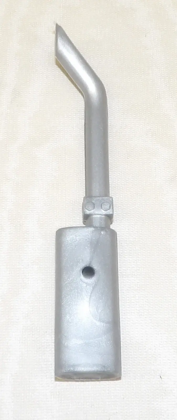 1/16 Gray Side-Mount Plastic Muffler – Alternate Finish for Tractor Models