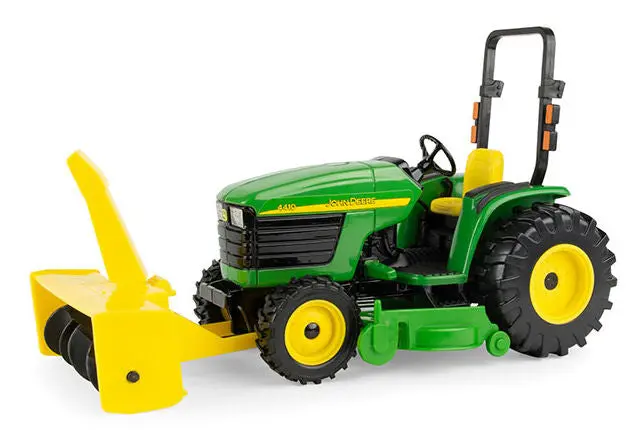 1/16 John Deere 4410 Tractor with Attachments – Mower Deck and Snow Blower Combo Set