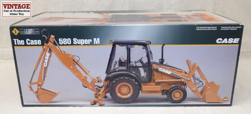 1/16 Scale Case 580 Super M Backhoe Loader – Precision Construction Series #1 (Pre-Owned) #14132