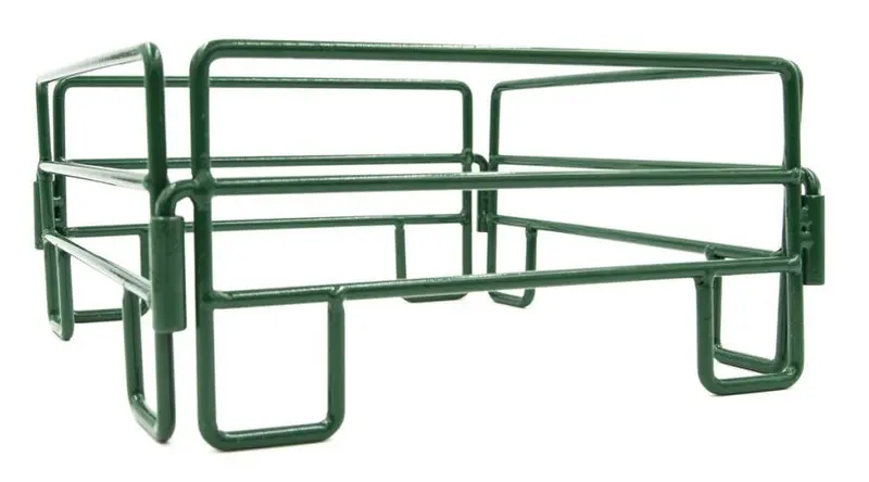 1/16 Scale Green Metal Panel Set for Custom Farm Fencing Builds