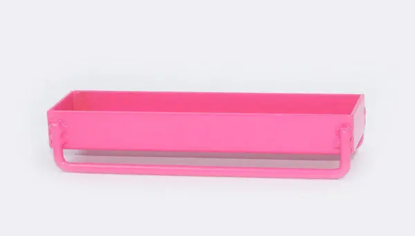 1/16 Scale Pink Cattle Feeder – Farm-Themed Metal Toy