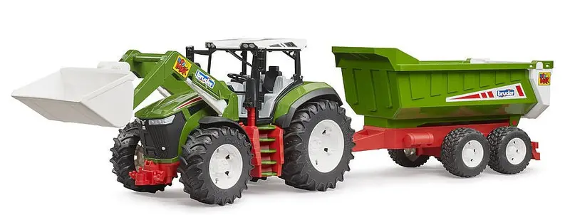 1/16 Scale Roadmax XT5000 Tractor with Front Loader and Detachable Dump Trailer #03452