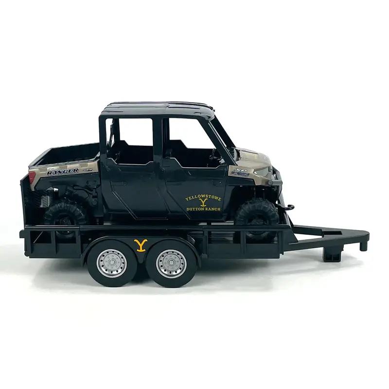 1/20 Rip Wheeler’s Polaris Ranger & ATV Trailer Replica