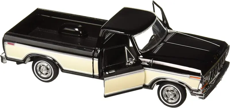 1/24 Black & Cream 1979 Ford F-150 Custom Pickup – Vintage Colorway