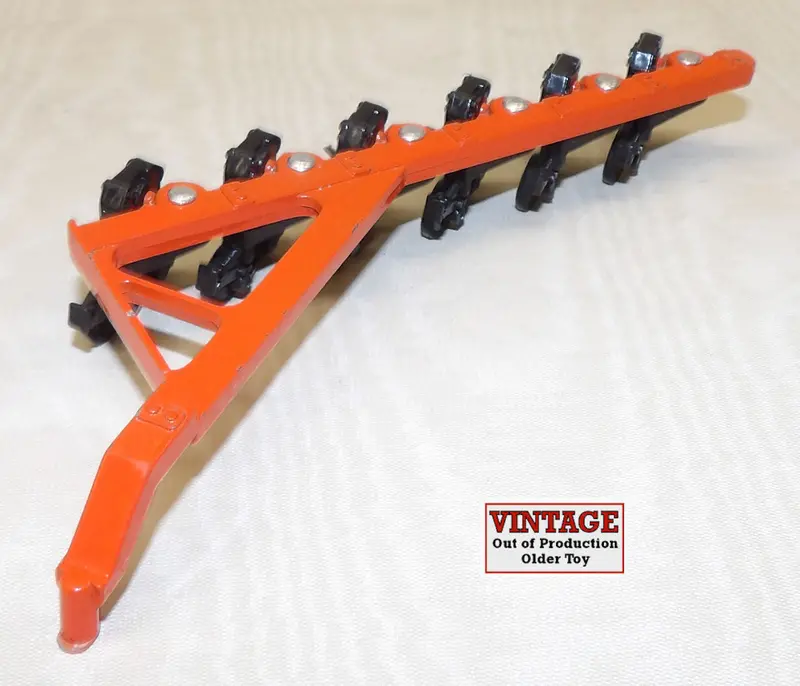 1/32 Orange Case/AC 6-Bottom Plow – Vintage Farm Equipment Replica (#1962, As-Is)