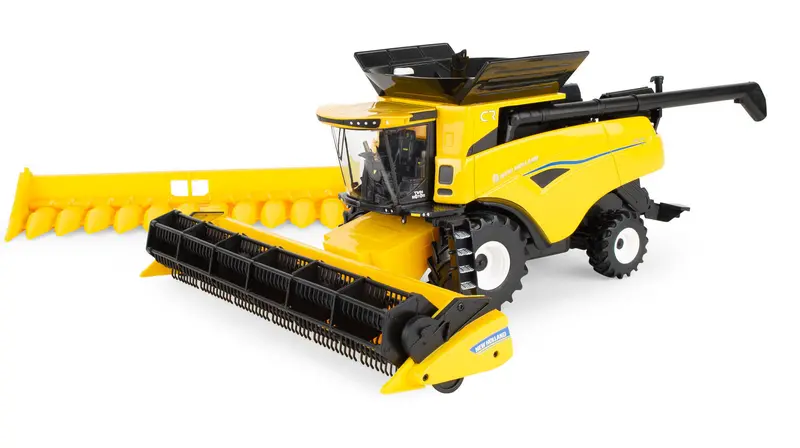 1/32 Scale New Holland CR8.90 Combine Harvester with Dual Crop Heads – #13974