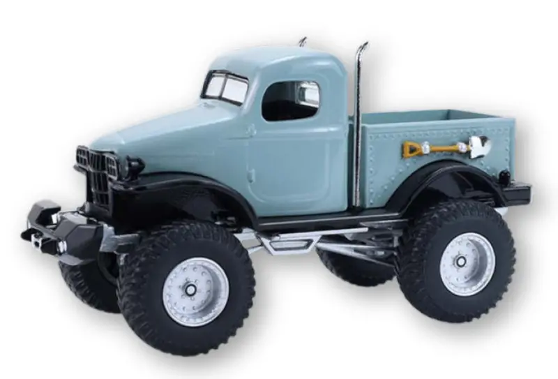 1/64 1941 Military Half-Ton 4×4 Truck – Vintage Off-Road Replica (#35310-A)