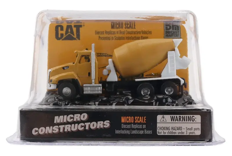 1/64 #84521CS CAT Micro CT660 Cement Mixer Truck