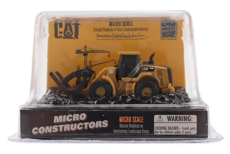 1/64 #85969CS CAT Micro 950M Wheel Loader with Log Fork Attachment