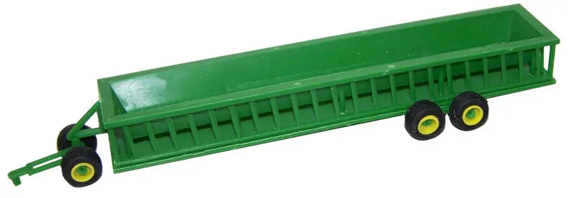 1/64 Green Portable Bunk Feeder Wagon – 32-Foot Adjustable Feed Dispenser (#ST377)