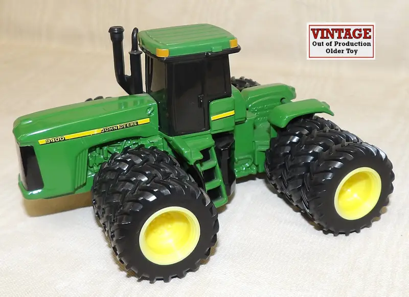 1/64 John Deere 9400 4WD Tractor Featuring Triple Rear Wheels – No Box, As-Is