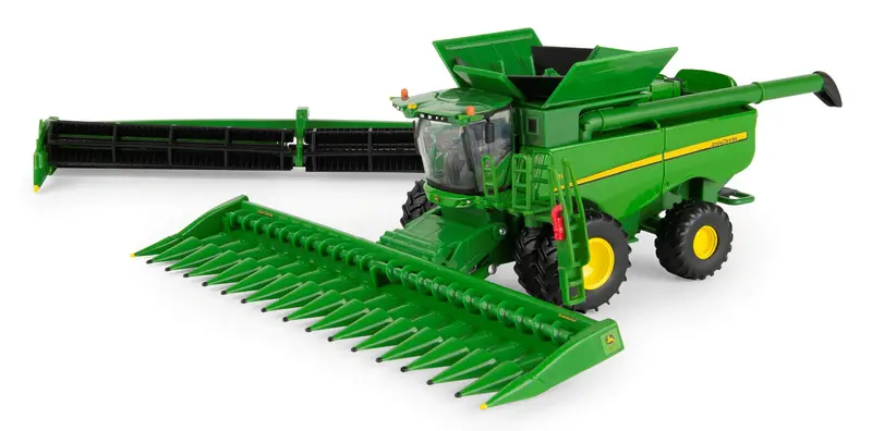 1/64 John Deere S680 Combine Harvester – Front Dual Wheels, Prestige Edition