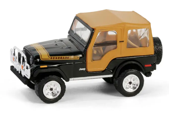 1/64 Scale Jeep CJ-5 Renegade – Lifted Design with Off-Road Bumper #35290-C