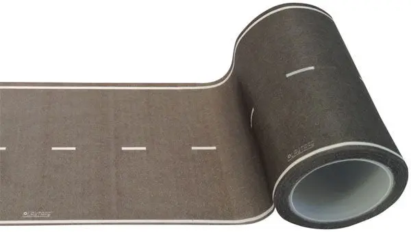 1/64 Scale Reflective Road Tape Roll – 30 Feet #PC002