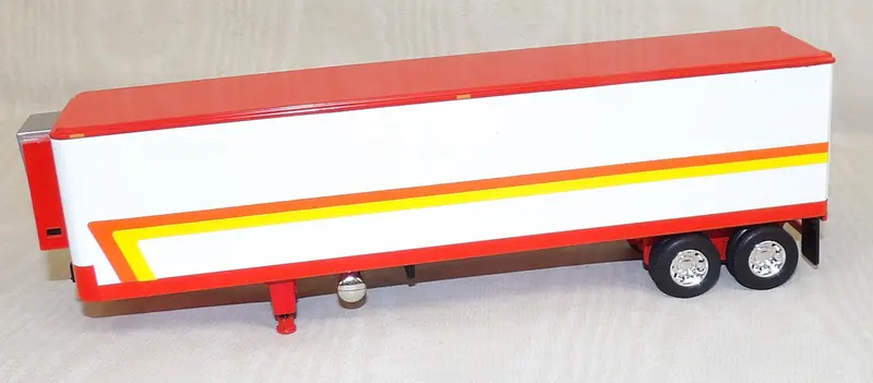 1/64 Scale White & Red 40-Foot Refrigerated Trailer with Thermo King Reefer Unit – Unboxed #619452
