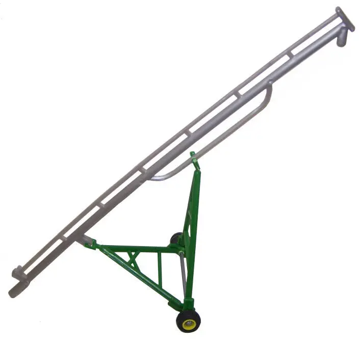 1/64 Silver-and-Green 52-Foot Grain Auger – Precision Farm Conveyor Replica (#ST34)