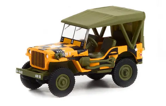 1/64 U.S. Army Follow-Me Willys MB Jeep – 1943 Military Vehicle Replica