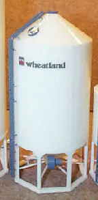 1/64 Wheatland Model 1620 Grain Bin Kit – Functional Hopper-Bottom Storage Assembly (#1620W)