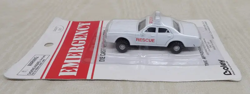 1/87 Emergency Rescue Police Car Model #2023B