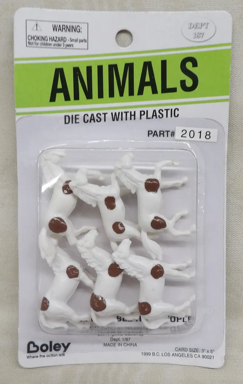 1/87 Paint Horse Miniature Assortment – Six-Piece Farm Animal Set #2018BH