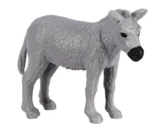 1/87 Scale Donkey Figurine Set – 5-Piece Farm Animal Collection #352522