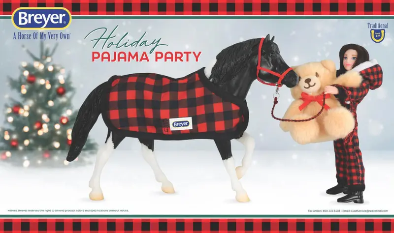 1/9 Scale Holiday Pajama Party Toy Set #B-HP-10116