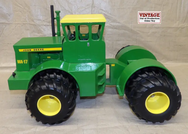 1:16 Custom-Built John Deere WA-17 4WD Tractor with Duals – As-Is