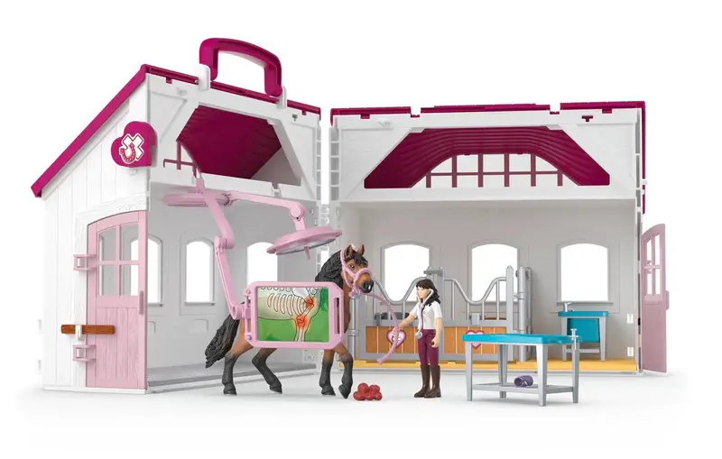 1:20 Happy Horse Veterinary Hospital Playset