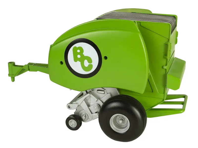 1:20 John Deere Green Round Baler Model – Functional Farm Equipment Replica with Bale