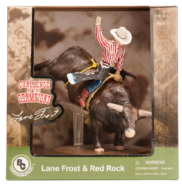 1:20 Lane Frost & Red Rock Bull Riding Action Set