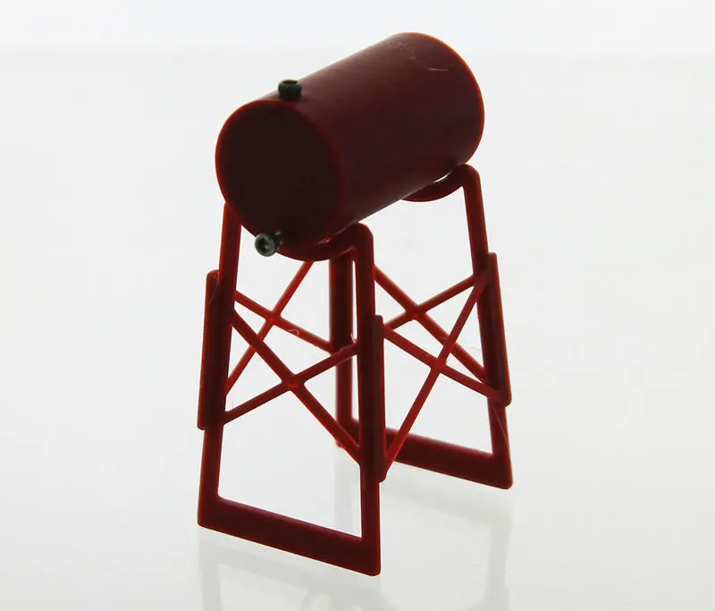 1:64 Red 500-Gallon Fuel Tank on Legs – Realistic Detail Die-Cast Accessory