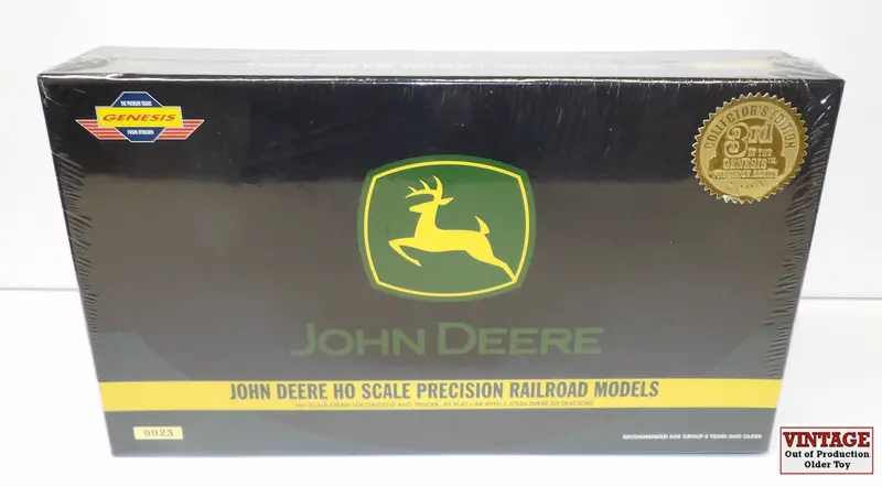1:87 John Deere HO Genesis Precision Steam Engine Set – Includes JD GP Tractors, Second in Series