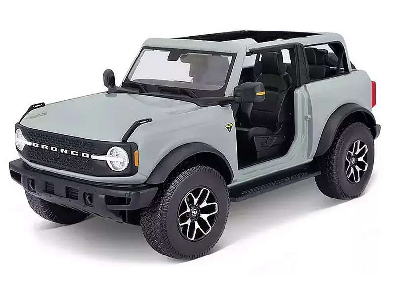2021 Ford Bronco Badlands – Gray – 1:18 Scale – #31457GRY