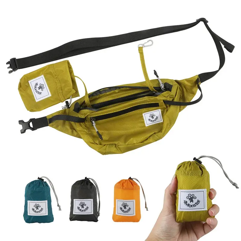 2L Waterproof Hiking Waist Pack – Unisex Adjustable Fanny Pack