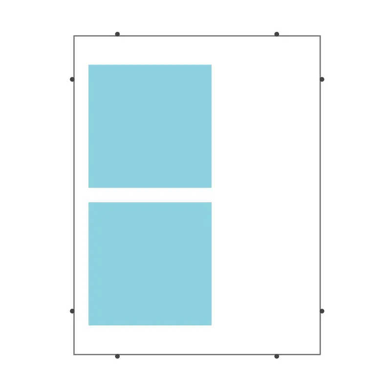 4.25-Inch Square Cards – Compact Blank Cards for Greetings & Announcements by Pinnovation