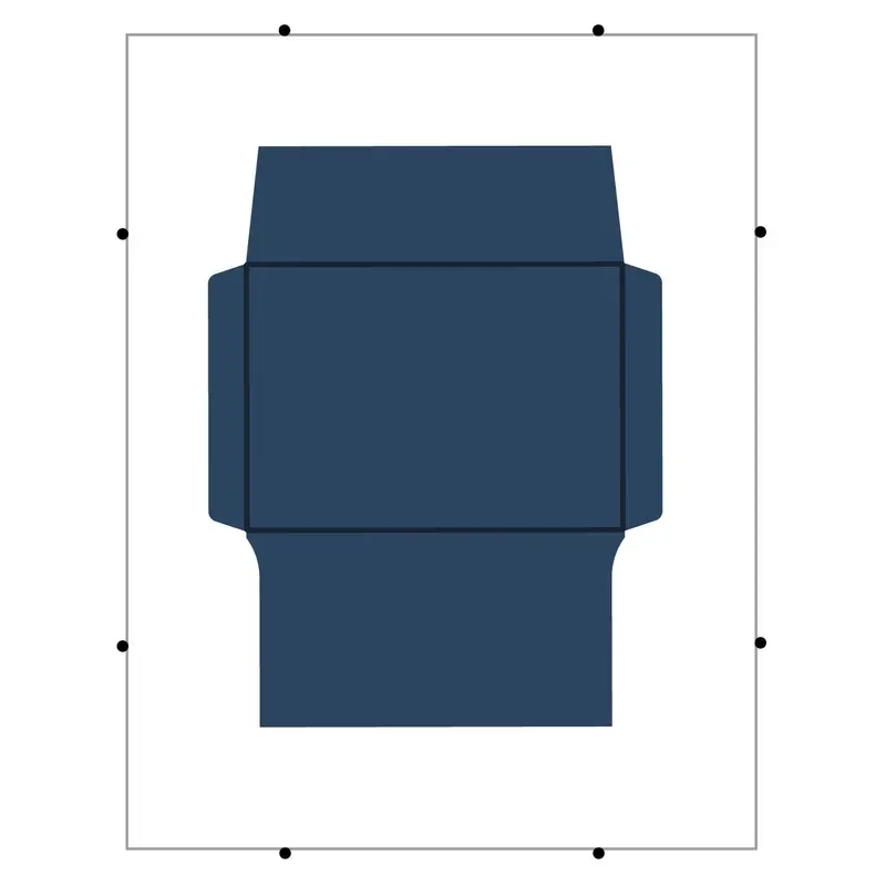 4-Bar Envelope #2 – Slim, Modern Format for Formal Correspondence by Pinnovation