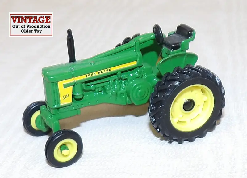 #5205 1/64 John Deere 620 Narrow-Front Vintage Tractor – No Packaging, Sold As-Is