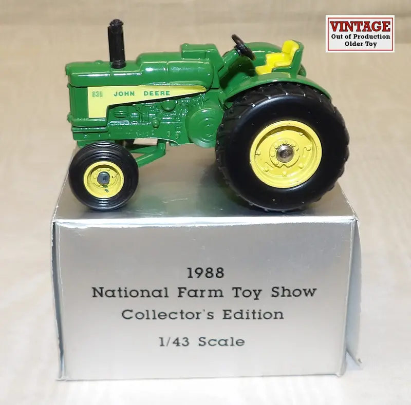 #5599MA 1/43 John Deere 630LP Tractor – 1988 Collector’s Edition from the National Farm Toy Show