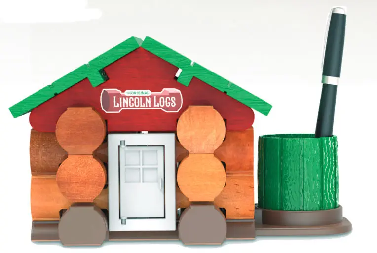 #779 Lincoln Logs Miniature Home Building Set