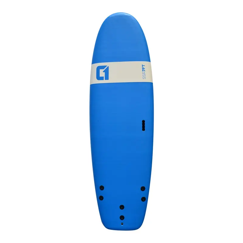 7ft x 25in Extra-Wide Beginner Softboard – SSR School & Rental Surfboard