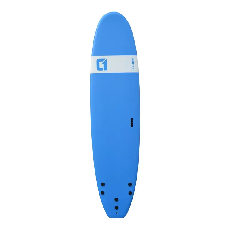 8ft x 23.5in Beginner Softboard – SSR Certified Surf School & Rental Surfboard