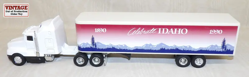 #9138 1/64 Idaho Centennial Kenworth T600A Semi-Truck & Trailer (1890–1990) – Unboxed, Sold As-Is