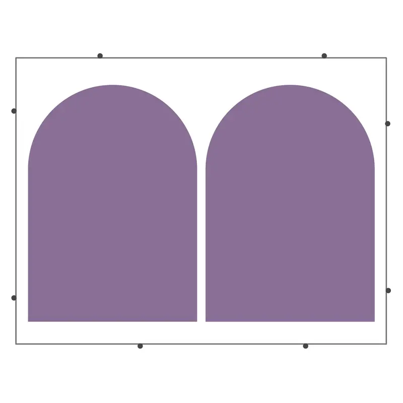 A7 Arch Invitation Cards by Pinnovation