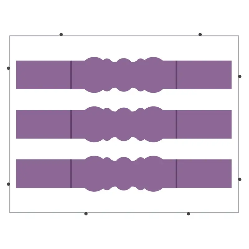 A7 Card Bands #5 – Elegant Wrap-Around Bands for Cohesive Card Bundling by Pinnovation