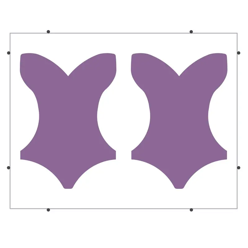 A7 Corset-Style Card Mats – Ornamental Mats with Laced or Textured Visual Appeal by Pinnovation