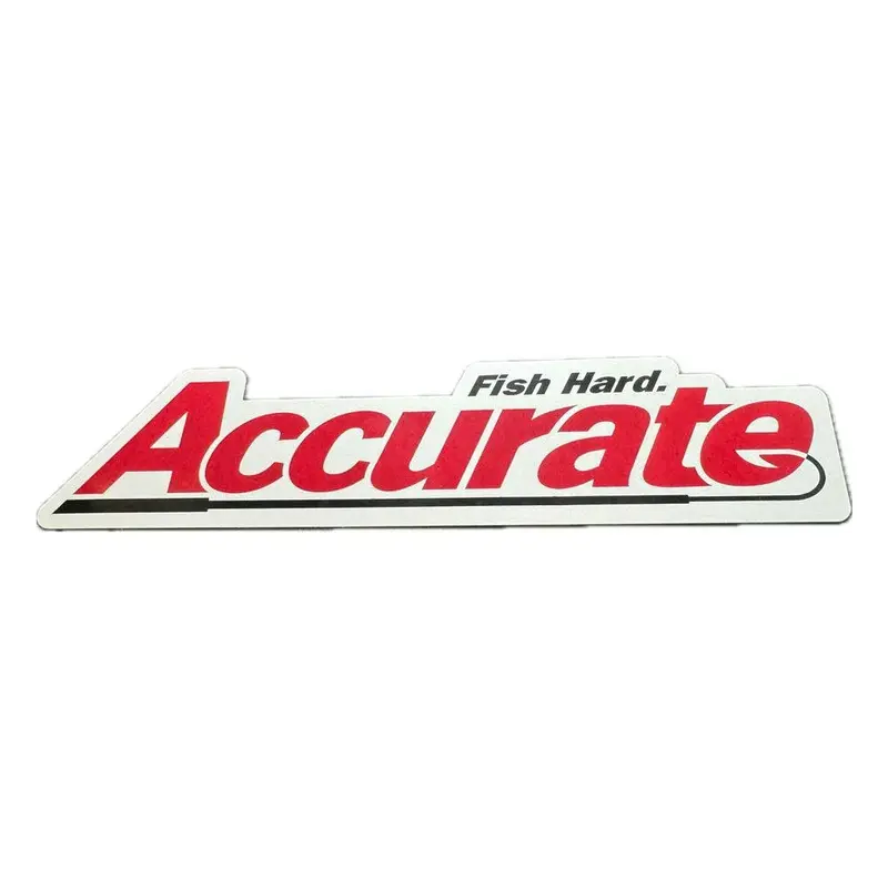 Accurate Brand Logo Sticker Pack