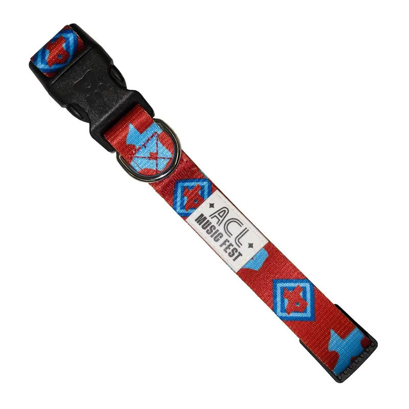 ACL Festival Dog Collar – Adjustable & Branded