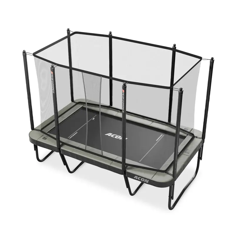 ACON 13 ft HD PRO Rectangular Trampoline – Complete Set with Net & Ladder